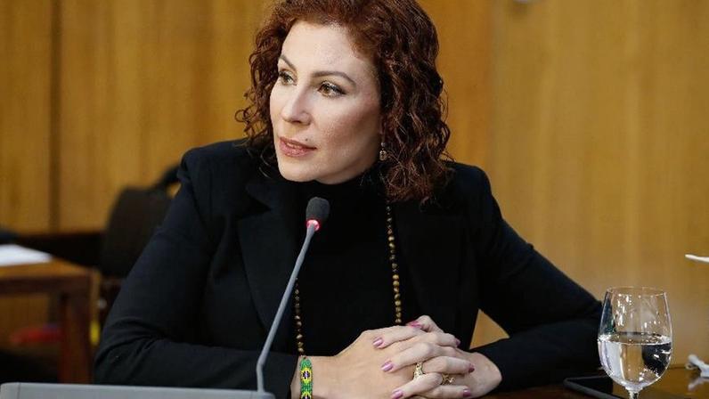 24.5.2022 - A então deputada federal Carla Zambelli (PL-SP)