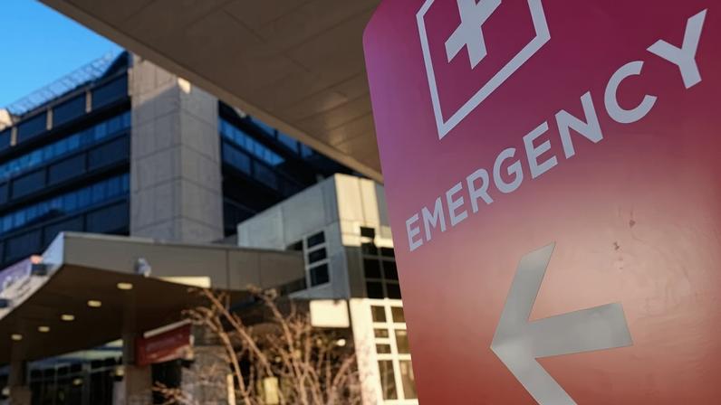 The Hennepin county medical center on 30 January.