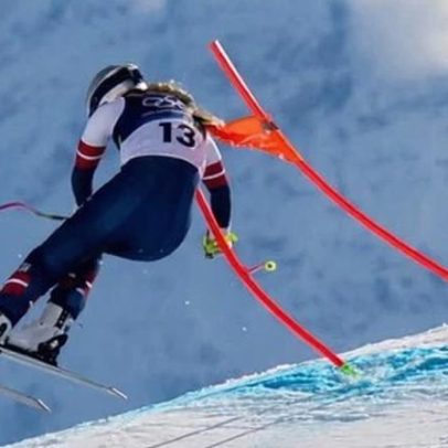 Queda de Lindsey Vonn encerra trajetória olímpica inédita