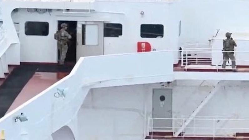 US military board a second tanker in the Indian Ocean, a week after seizing the Aquila II.