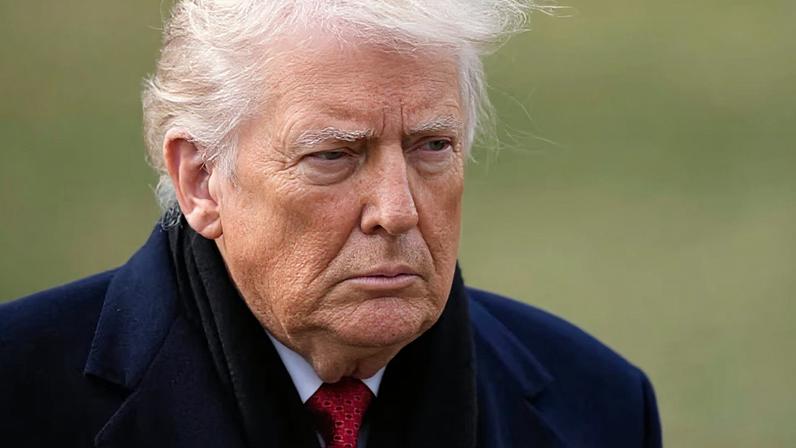 Video Trump shares video that includes racist depiction of the Obamas, sparking backlash