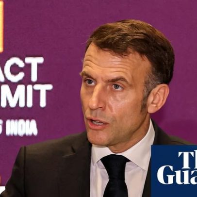 Macron defende regras da UE sobre IA e promete combate a abuso infantil digital