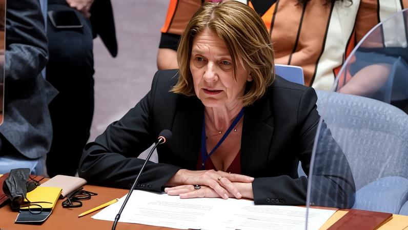 Mona Juul, as Norway’s ambassador to the United Nations in 2022. She is being investigated on suspicion of gross corruption while working at the ministry of foreign affairs.