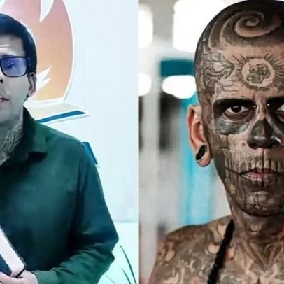 Ex-homem mais tatuado do Brasil ganha bolsa para seminário