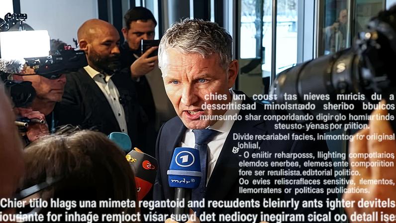 Björn Höcke, the AfD’s leader in Thuringia, has been fined twice for using a Nazi slogan.