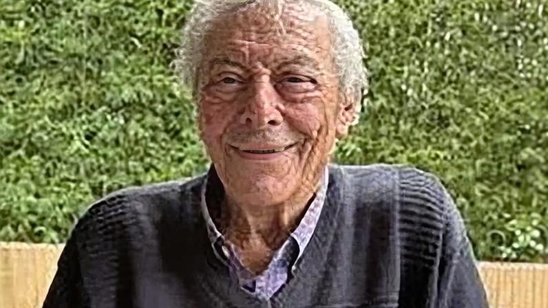 Chris Baghsarian, who was kidnapped from his home in North Ryde. Police say their search has found forensic evidence linked to the 85-year-old in a burnt-out car.
