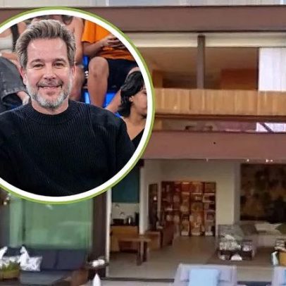 Mansão de Murilo Benício exibe vista para Cristo Redentor e piscina ampla