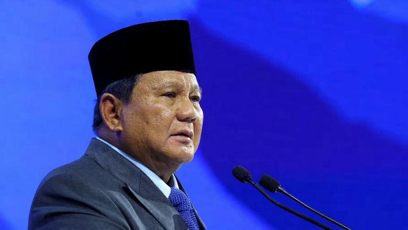 Indonesian President Prabowo Subianto attends the 56th annual World Economic Forum (WEF) meeting in Davos, Switzerland, January 22, 2026. REUTERS/Denis Balibouse/File Photo