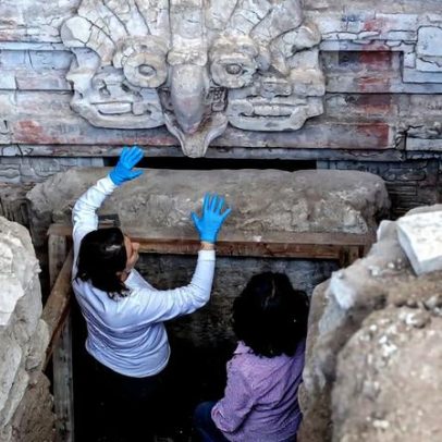 Túmulo Zapotec ornamental de 1.400 anos é descoberto no México
