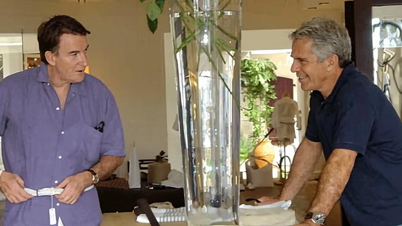Peter Mandelson shopping with Jeffrey Epstein.
