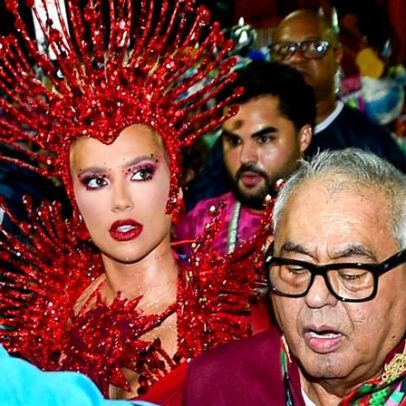 Virgínia Fonseca desfila na Grande Rio; presidente xinga jornalista em live
