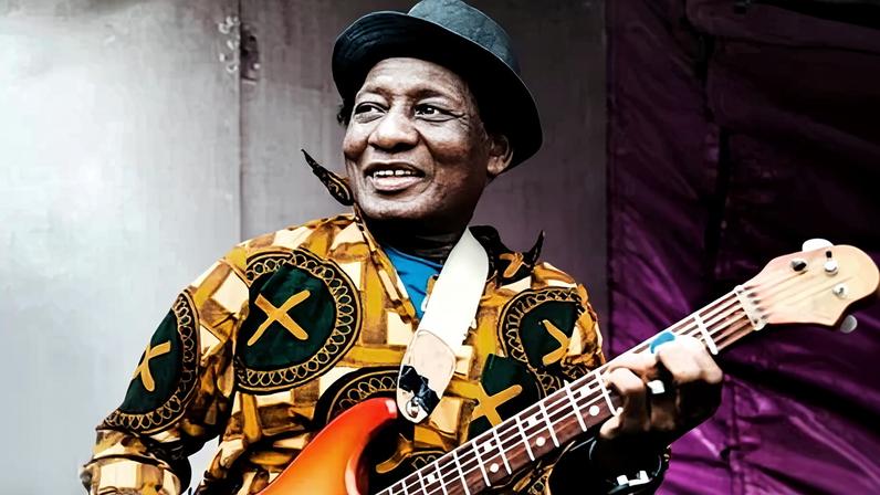 Ebo Taylor at Womad festival in 2014.