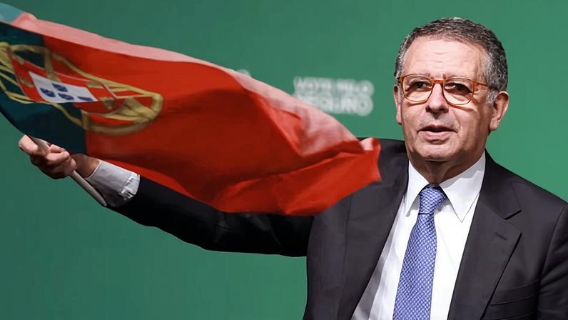 António José Seguro at a rally in Caldas da Rainha last month.