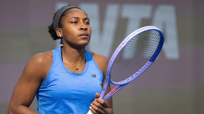 Coco Gauff: ‘When you’re from any country, you don’t have to represent the entire values of what’s going on in the leadership’. Photograph: Robert Prange/Getty Images