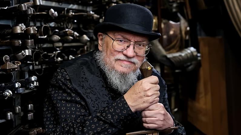 Blockbuster fantasy writer … Games of Thrones author George RR Martin.
