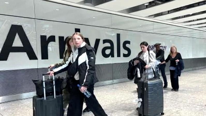 Passengers in the arrivals hall at Heathrow Terminal 5. The airport’s CEO says the differing continental sense of direction was leading to collisions.