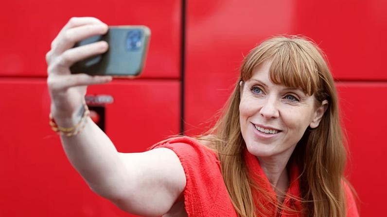 Angela Rayner on the campaign trail during the 2024 general election.