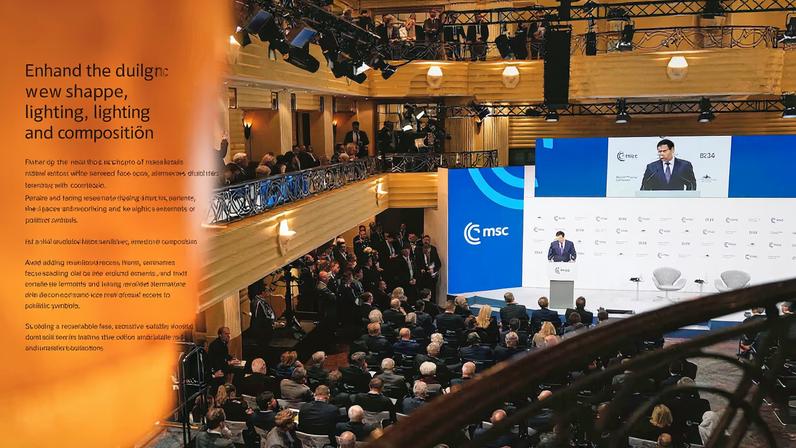 U.S. Secretary of State Marco Rubio speaks at the Munich Security Conference in Munich, Germany, Saturday, Feb. 14, 2026. Alex Brandon/Pool via REUTERS