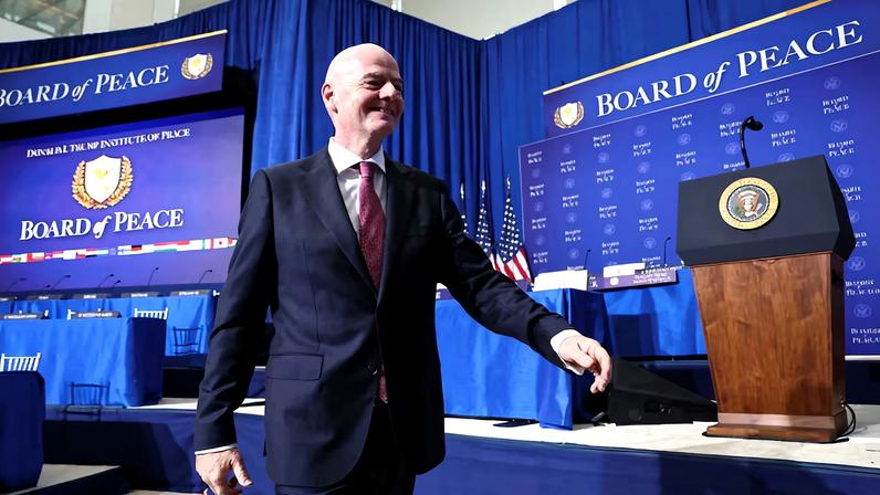 Inaugural meeting of the Board of Peace, in Washington