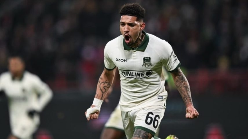 Ex-Fluminense e Corinthians, Douglas curte fase artilheira na Rússia — Foto: Reprodução Instagram