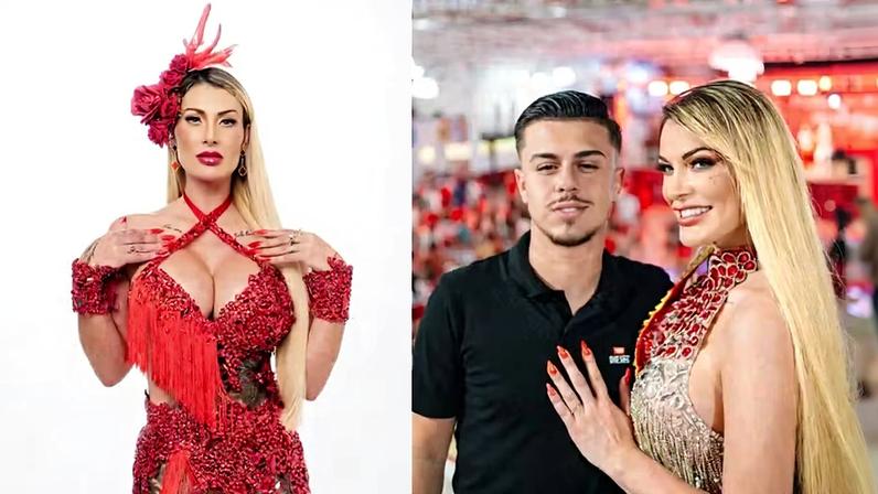 Andressa Urach fala de ciúmes do namorado com participação dela no Carnaval 2026