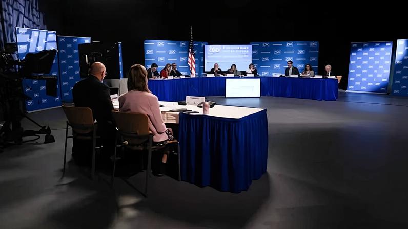 Members of the ACIP committee at CDC headquarters in Atlanta in December.