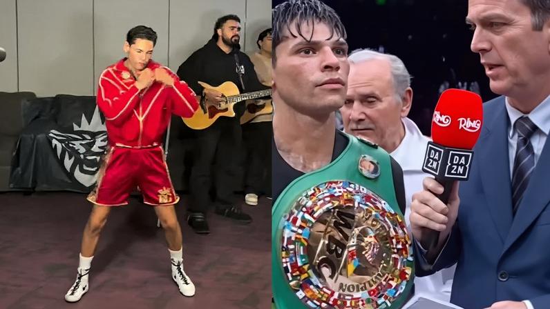 Ryan Garcia fez seu preparo pré-luta com adoração. (Foto: Reprodução/Instagram/Ryan Garcia).