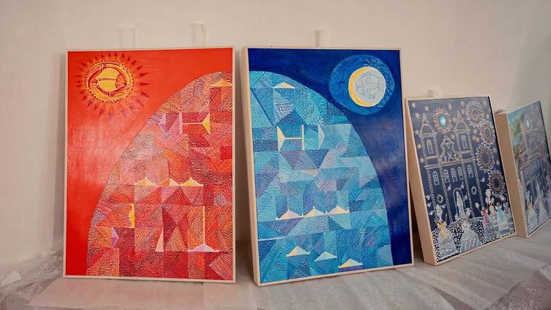 Some of the works repatriated to Brazil in January