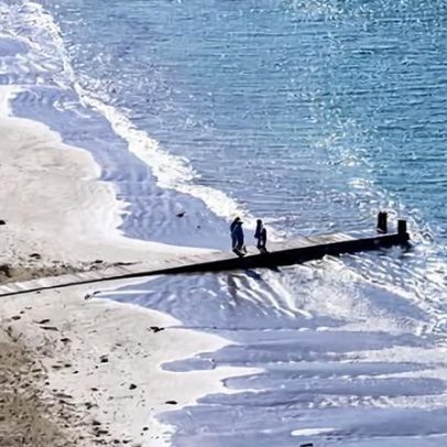 Esgoto não tratado chega ao mar em Wellington