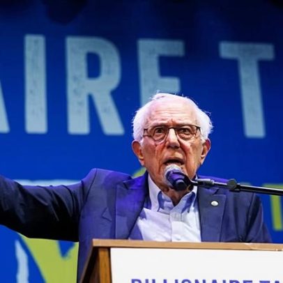 Bernie Sanders critica a ganância de bilionários na disputa fiscal da Califórnia