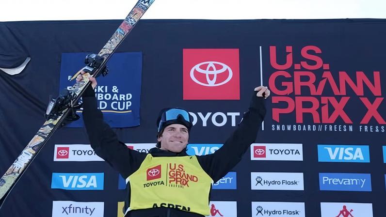 Hunter Hess will be competing in freestyle skiing for the US at the Olympics.