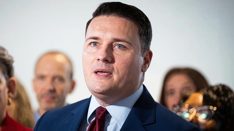 Wes Streeting at Maggie's Cancer Centre at the Royal Free Hospital in London on 4 February, 2026.