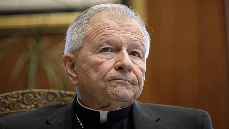 New Orleans’ archbishop, Gregory Aymond, in New Orleans on 27 March 2019.