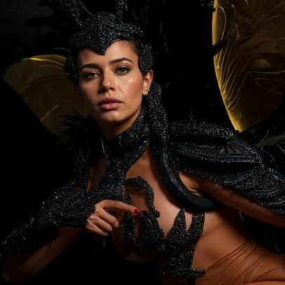 Savía David, rainha de bateria, explica o coração apertadinho