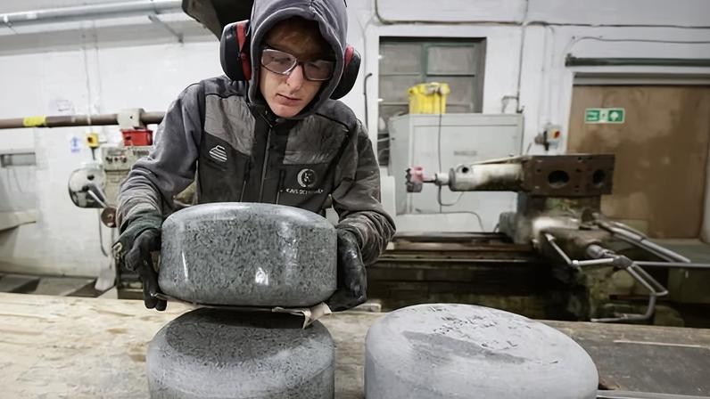 Kays Scotland is the only factory in the world to supply the Winter Olympics with the curling stones.