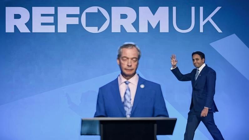 Zia Yusuf, Reform UK’s home affairs spokesperson, will tell Britons he will make them ‘feel safe’. Photograph: Chris J Ratcliffe/Reuters