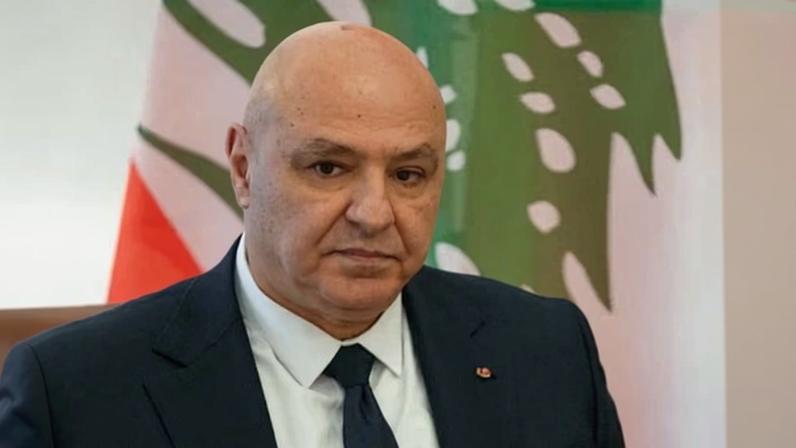 President Joseph Aoun said Lebanon would take ‘all necessary legal and diplomatic measures to confront this aggression’. Photograph: Reuters