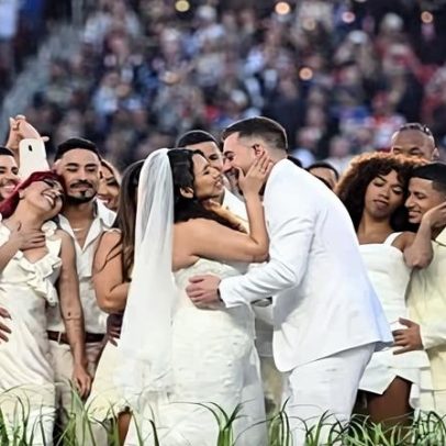 Casal que se casou no intervalo do Super Bowl com Bad Bunny é identificado