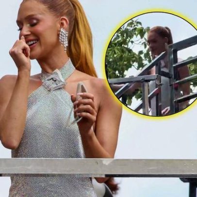 Marina Ruy Barbosa explica vídeo em que desequilibra sobre trio de Anitta