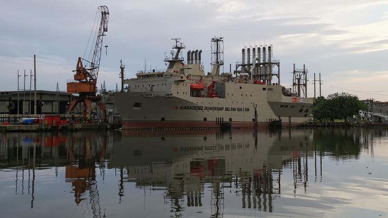 A floating power plant is docked on Havana Bay, after U.S. President Donald Trump vowed to stop Venezuelan oil and money from reaching the island as Cubans brace for worsening fuel shortages amid regular power outages, in Havana, Cuba January 12, 2026.