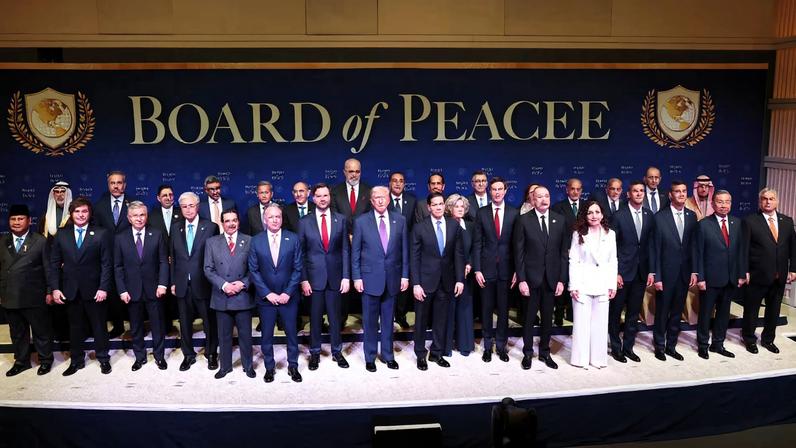 Inaugural meeting of the Board of Peace, in Washington