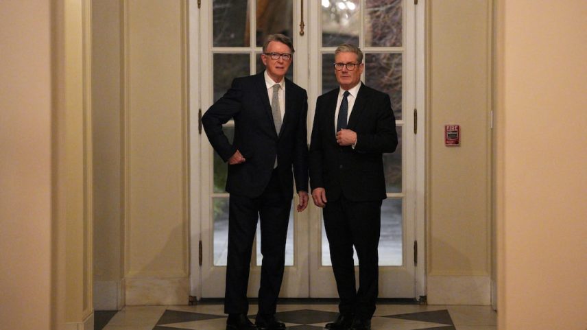 UK Prime Minister Keir Starmer Travels To Washington