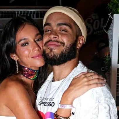 Alane Dias e Fran Gil posam juntos em Salvador