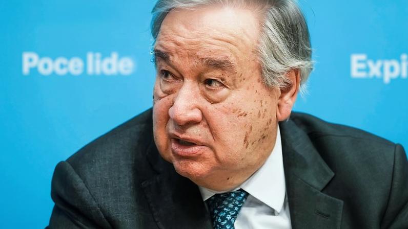 The New Start pact could not be ending at a worse time, UN secretary general António Guterres says, as ‘the risk of a nuclear weapon being used is the highest in decades’. Photograph: Eduardo Muñoz/Reuters