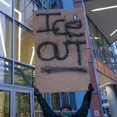 Resistência a Trump 2.0 torna-se mais confrontacional