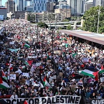 Queensland avança para proibir slogan pró-Palestina sob leis de ódio