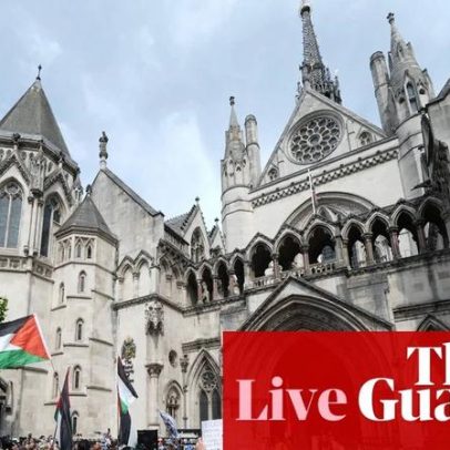 Alta Corte julga legalidade da proibição do Palestine Action pelo Home Office
