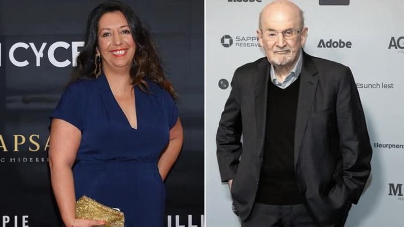 Devyani Saltzman and Salman Rushdie: the letter expressed ‘profound disappointment and alarm’ at Saltzman’s departure from the Barbican.