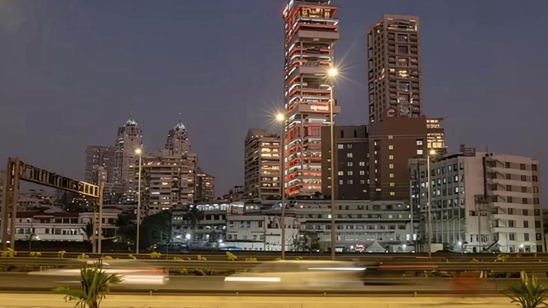 The musical section of Mumbai’s Coastal Road expressway runs past the upmarket neighbourhood of Breach Candy (not pictured).