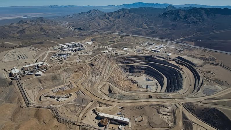 A rare earths mine in California. Donald Trump has announced a $12bn critical minerals reserve to counter the prospect of any shortages in an industry dominated by China.